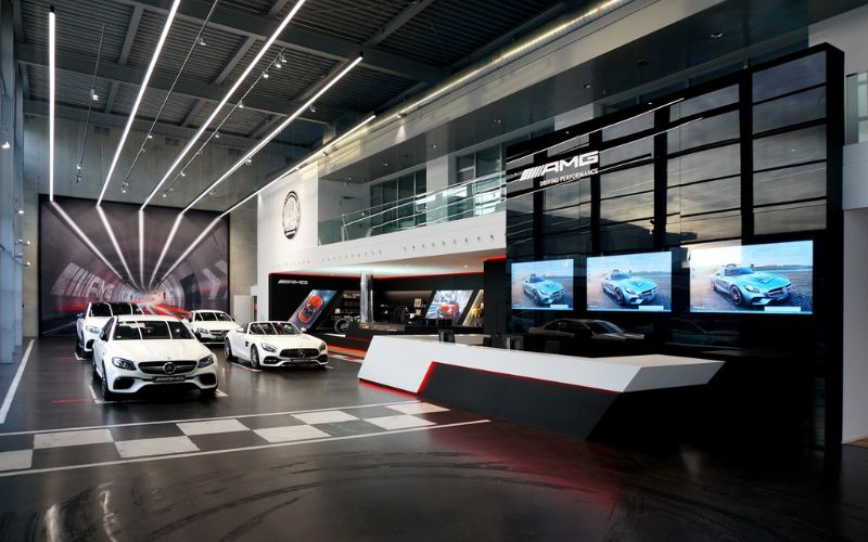 Những tiêu chí quan trọng khi thiết kế showroom ô tô