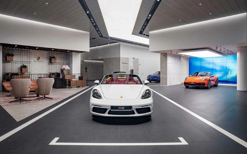 Đơn vị thiết kế thi công showroom ô tô chuyên nghiệp