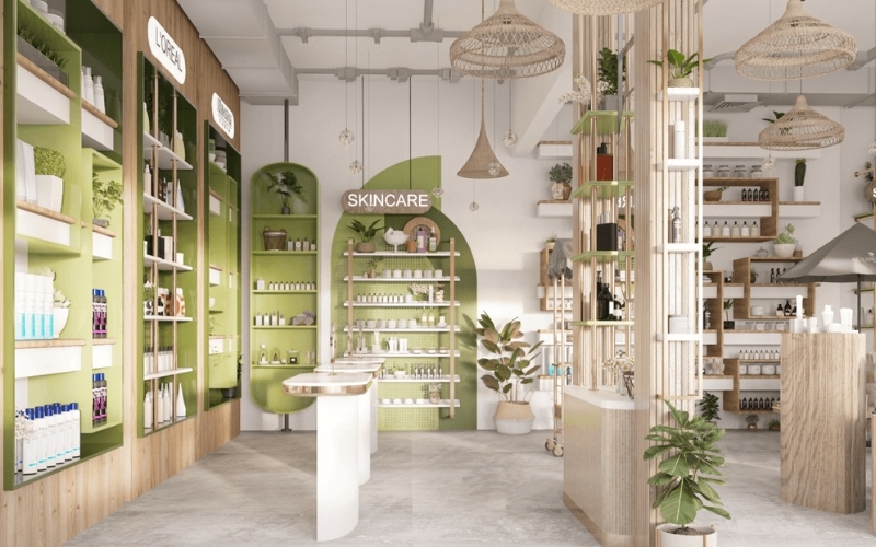 Không gian shop mang lại sự thoải mái cho khách hàng