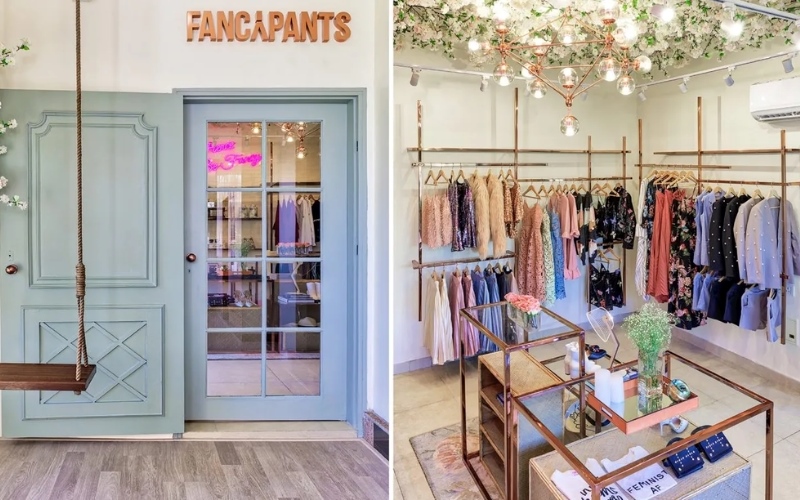 Thiết kế shop quần áo 15m2 đẹp thu hút khách hàng