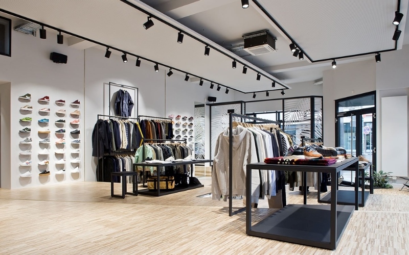 Shop quần áo 15m2 phù hợp giúp nâng cao trải nghiệm khách hàng
