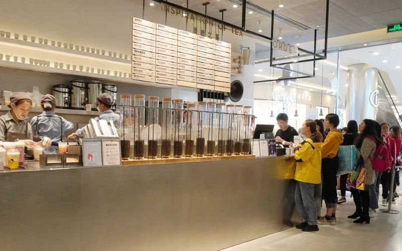 Thu hút nhiều khách hàng đến quán