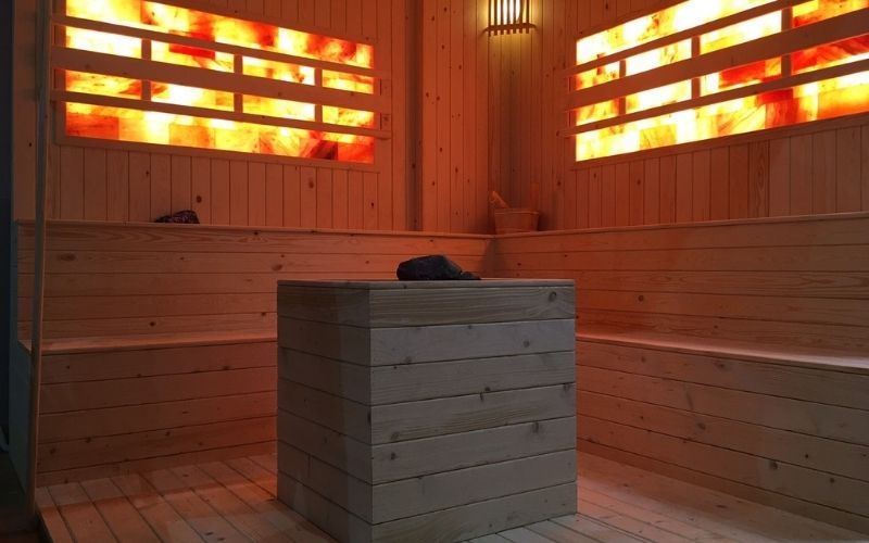 Spa xông hơi bằng than đá phong cách Hàn