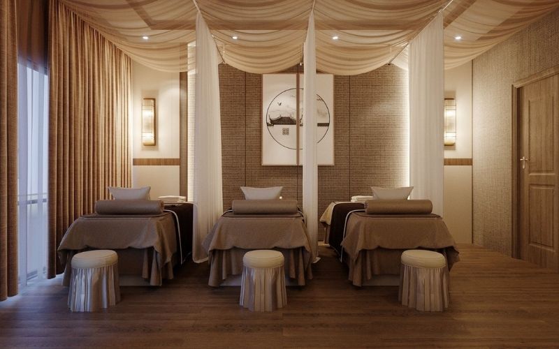 Spa gội đầu dưỡng sinh lấy cảm hứng từ văn hóa Trung Hoa