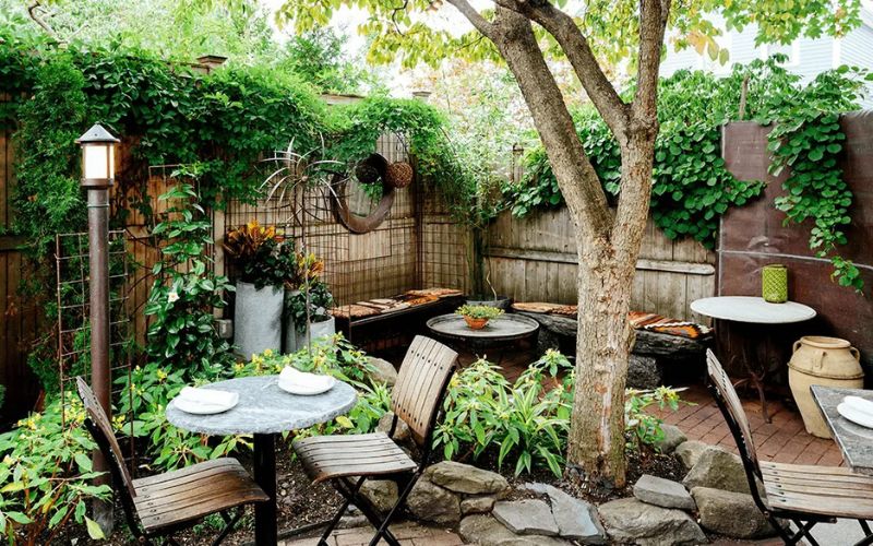 Kiến tạo bầu không khí hài hòa cho quán cafe sân vườn