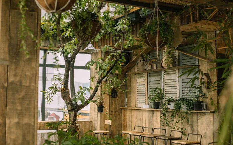 Bố trí nội thất gọn gàng, ngăn nắp