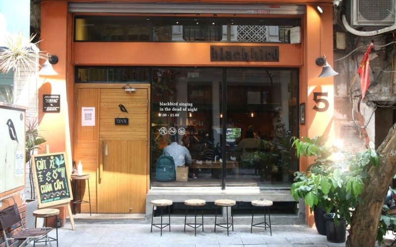 Quán cafe cóc chủ đề đường phố