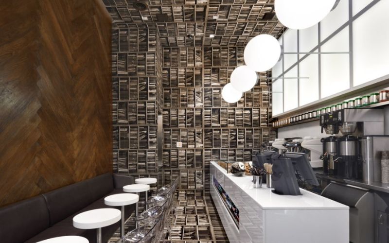 Quán cafe mặt tiền 5m phong cách Scandinavian với không gian nghệ thuật
