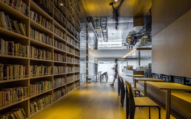Kinh nghiêm để thiết kế quán cafe sách trở nên thu hút
