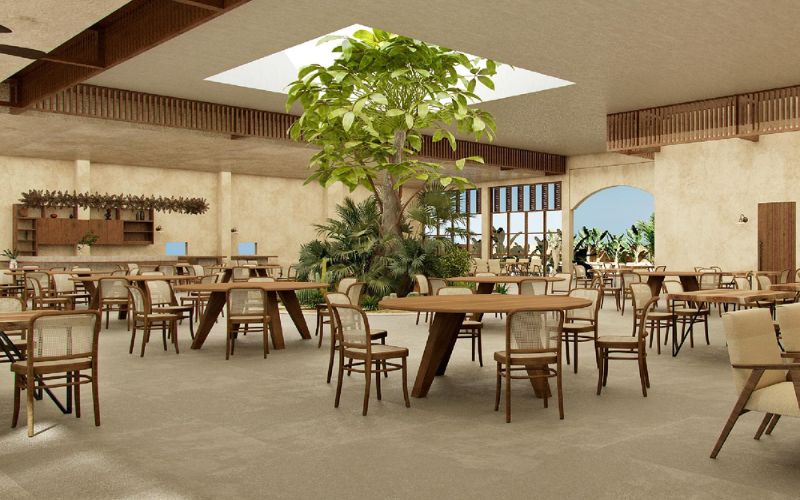 Các mẫu thiết kế quán cafe 100m2 độc đáo, hợp xu hướng
