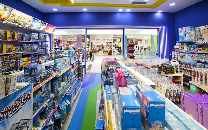 Tùy thuộc vào diện tích cửa hàng mà sẽ có cách bố trí khác nhau