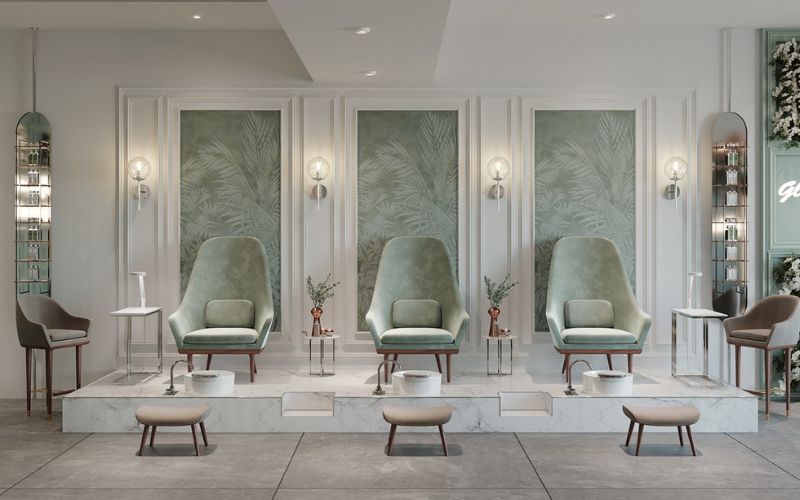 Định hình mức vốn đầu tư khi thiết kế spa tân cổ điển
