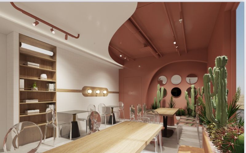 Quán cafe hàn quốc với tiểu cảnh độc đáo, tạo cảm giác thơ mộng