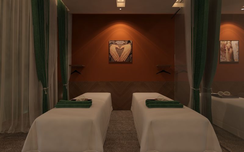 Spa Vintage theo phong cách Art Deco nhã nhặn