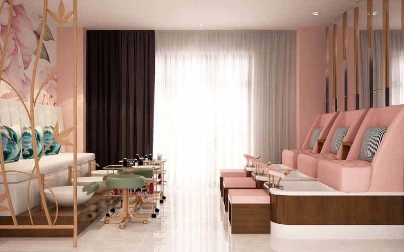 Sắp đặt nội thất đúng vị trí để phù hợp với phong thủy spa
