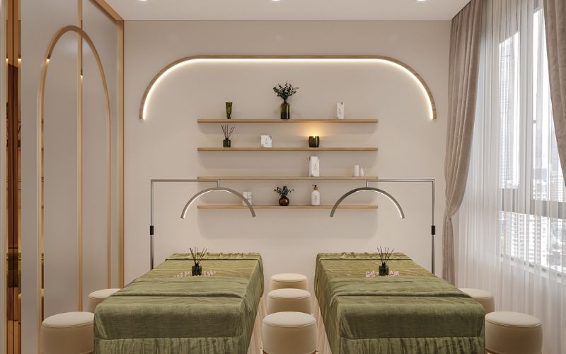 Ưu tiên chọn những âm thanh thiên nhiên gợi hình cho không gian spa