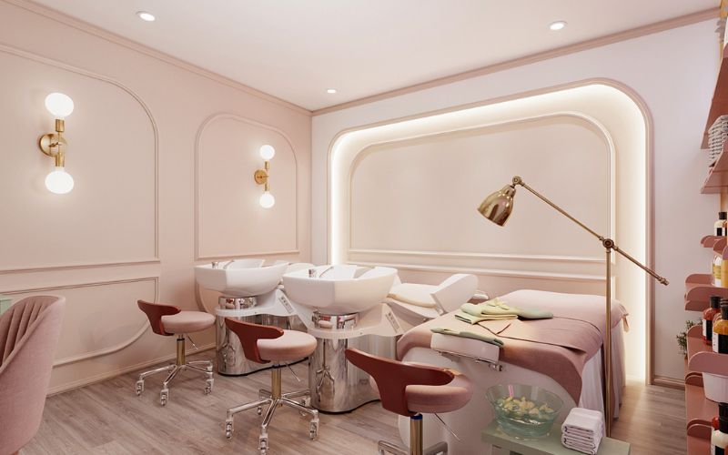 Những đặc trưng của thiết kế spa Vintage
