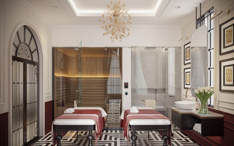 Một số lưu ý quan trọng khi thiết kế spa tân cổ điển