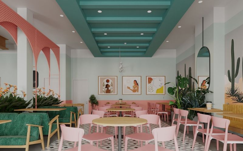 Các mẫu quán cafe hàn quốc đẹp nổi bật nhất hiện nay