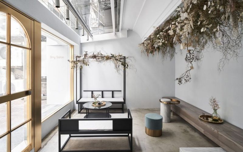 Quán cafe hàn quốc decor với nhiều góc chụp hình đẹp mắt