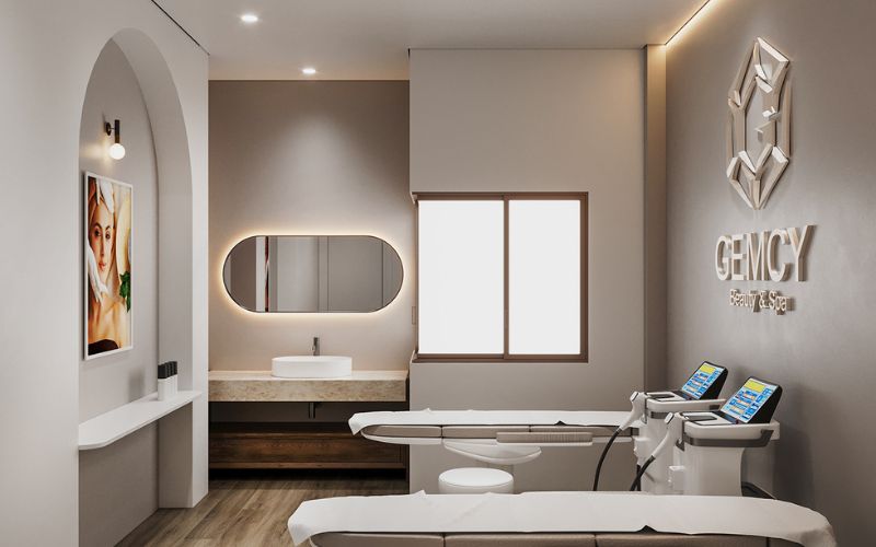 Mẫu spa Bắc Âu đầu tư thiết bị triệt lông hiện đại