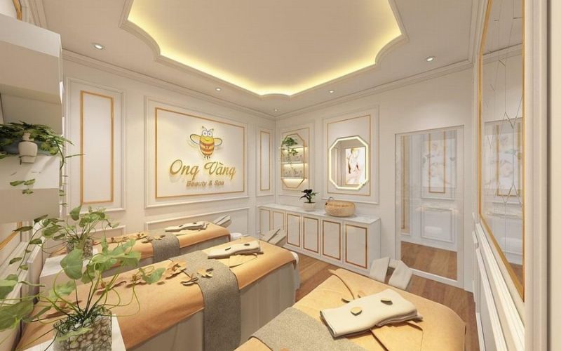 Spa gội đầu dưỡng sinh Vintage với nội thất tiện nghi