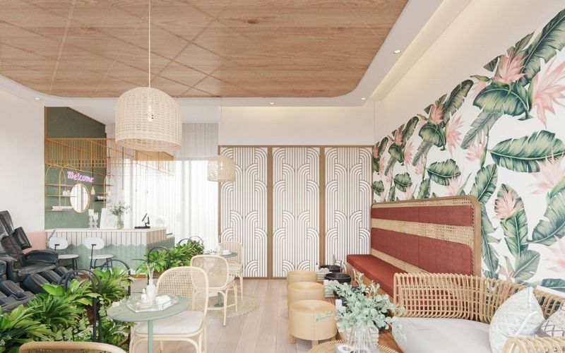 Đưa ra phương án thiết kế quán trà sữa bình dân phù hợp