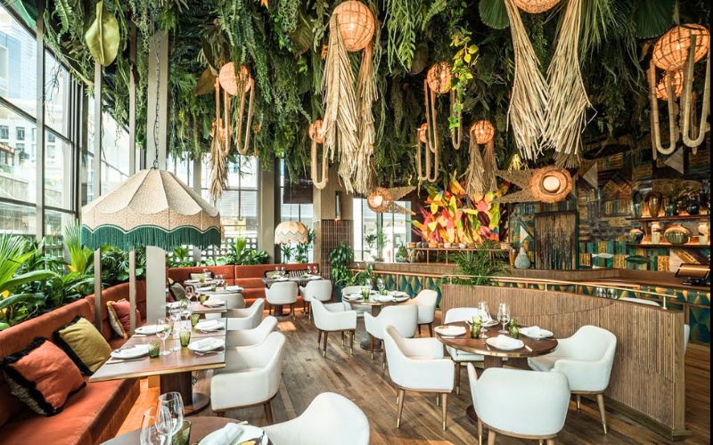 Mô hình nhà hàng kết hợp cafe đẳng cấp