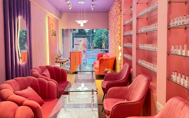 Thiết kế dành cho cửa hàng nail có mặt bằng nhỏ