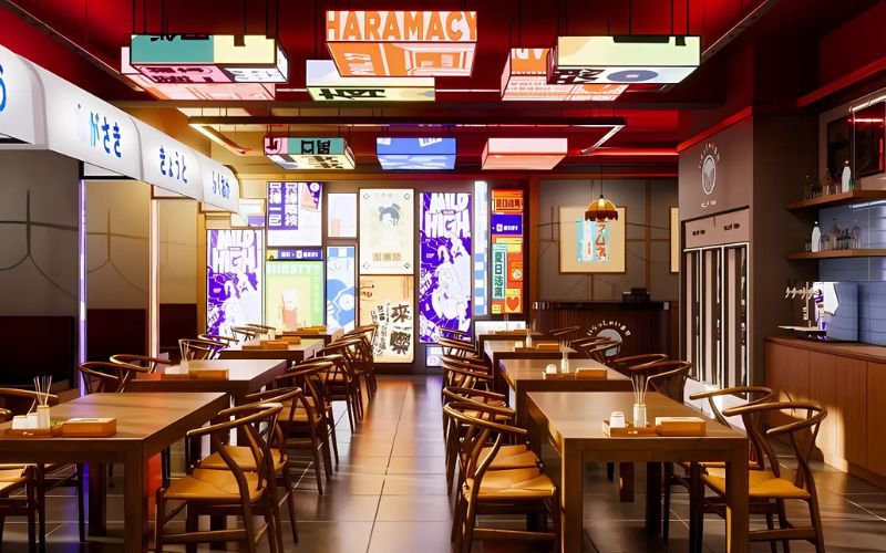 Phong cách Hong Kong đang được giới trẻ yêu thích, và giàu tính trải nghiệm thị giác.